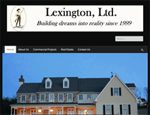 Tablet Screenshot of lexingtonltd.com